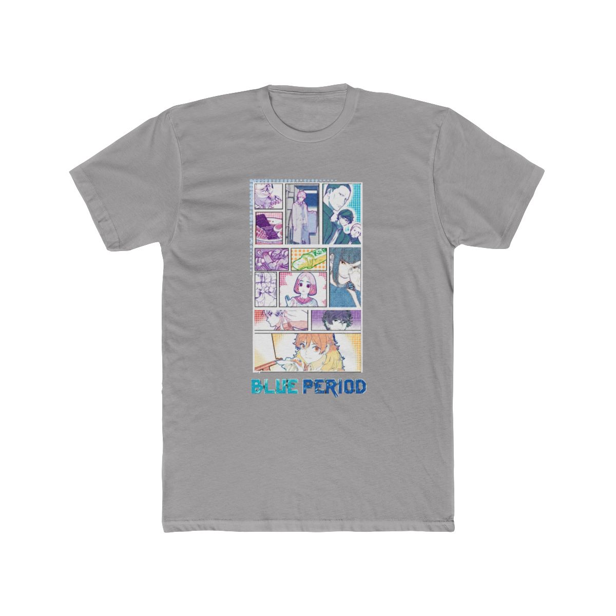 Blue Period Panels Boyfriend Fit Girls T Shirt - Official T-Shirts merchandise