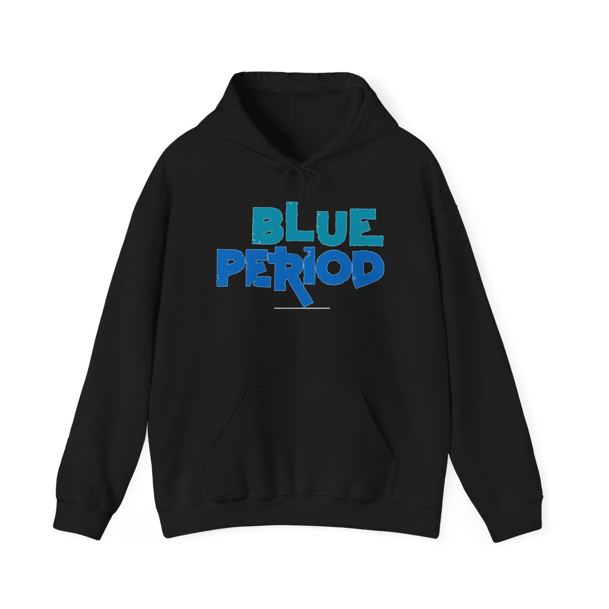 Blue Period text hoodie | Graphic Art Anime Typography Sweatshirt | Blue Period Anime Merch