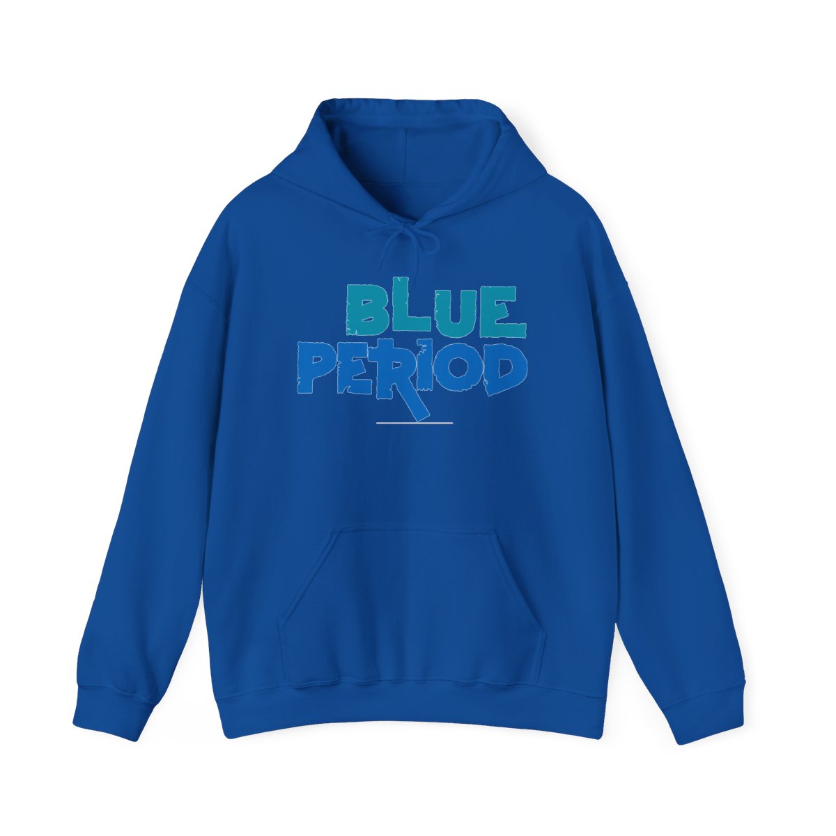 Blue Period text hoodie | Graphic Art Anime Typography Sweatshirt | Blue Period Anime Merch - alternate angle 5, merchandise