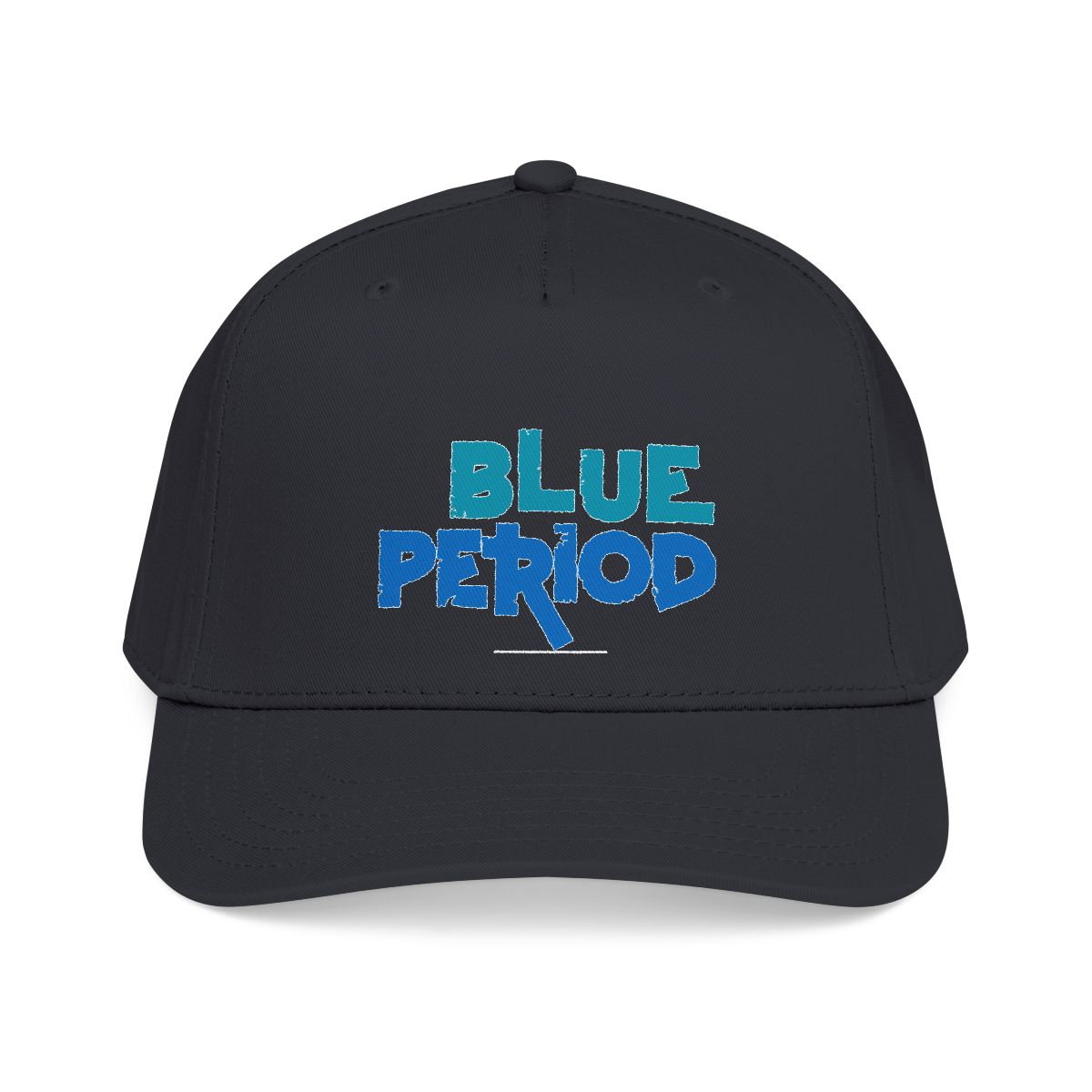 Blue Period logo Mid Profile Baseball Cap | Anime art hat | Blue Period Anime Merch